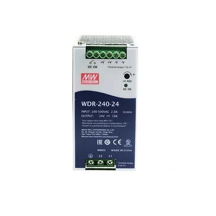 MEAN WELL WDR-240-24 24/48 240W  ׷  ̵      ġ
